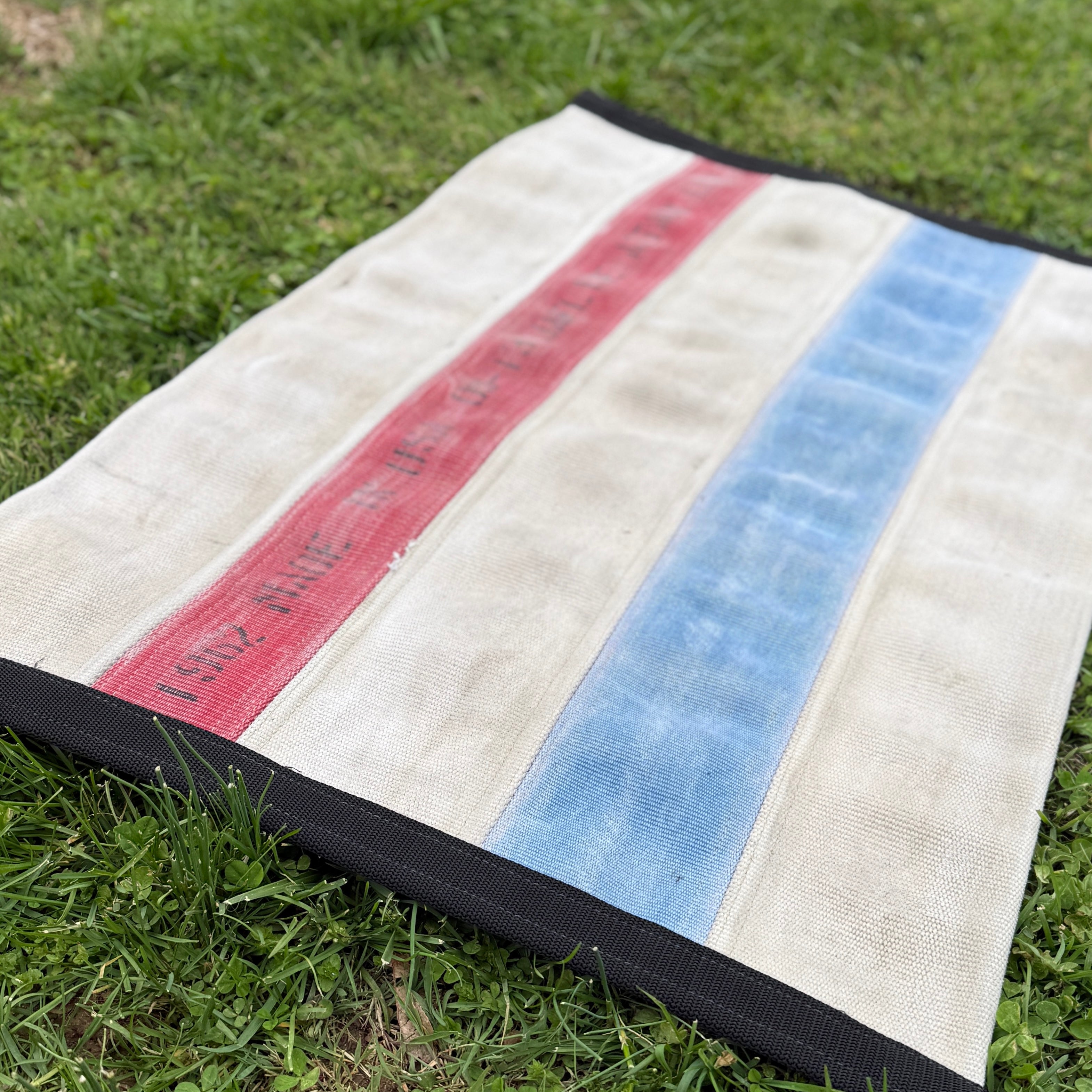 America Celebrates 250- Fire Hose Rug