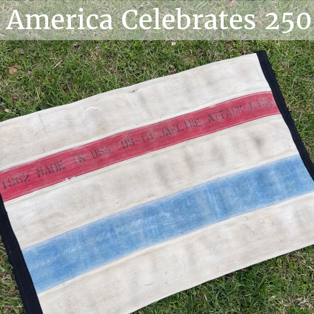 America Celebrates 250- Fire Hose Rug