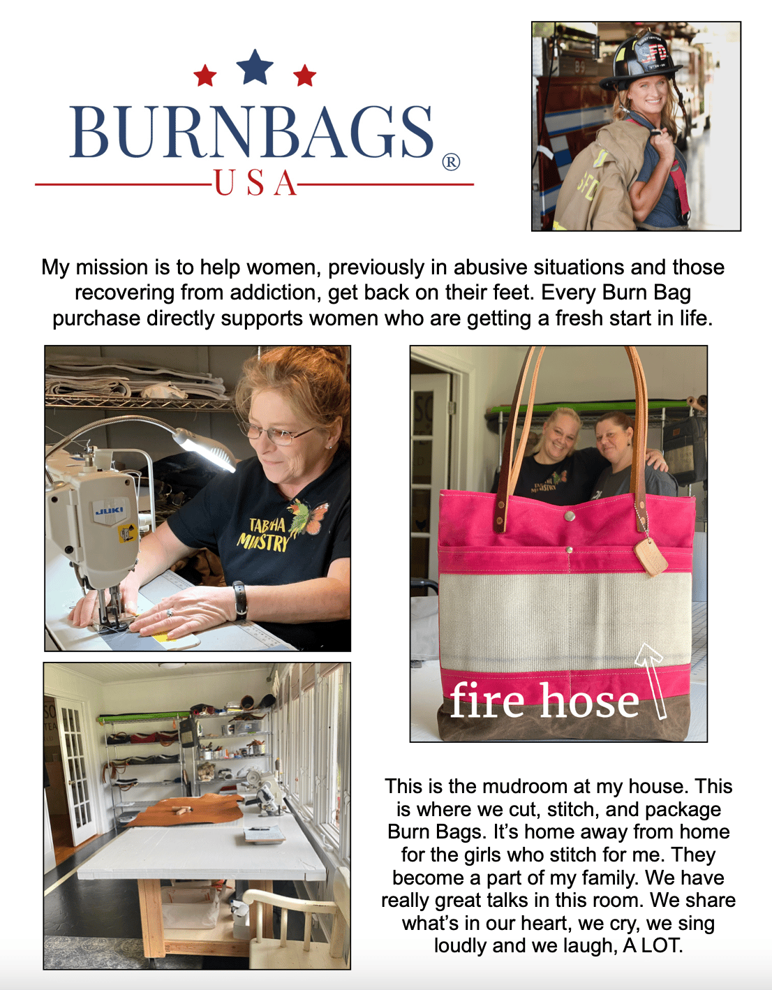 Burn Bag- Wine carrier