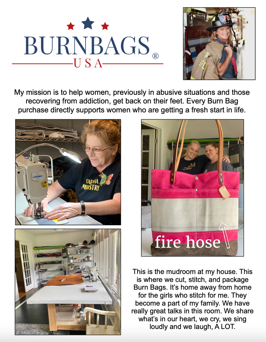 Atantic Beach Fire Hose Clutch
